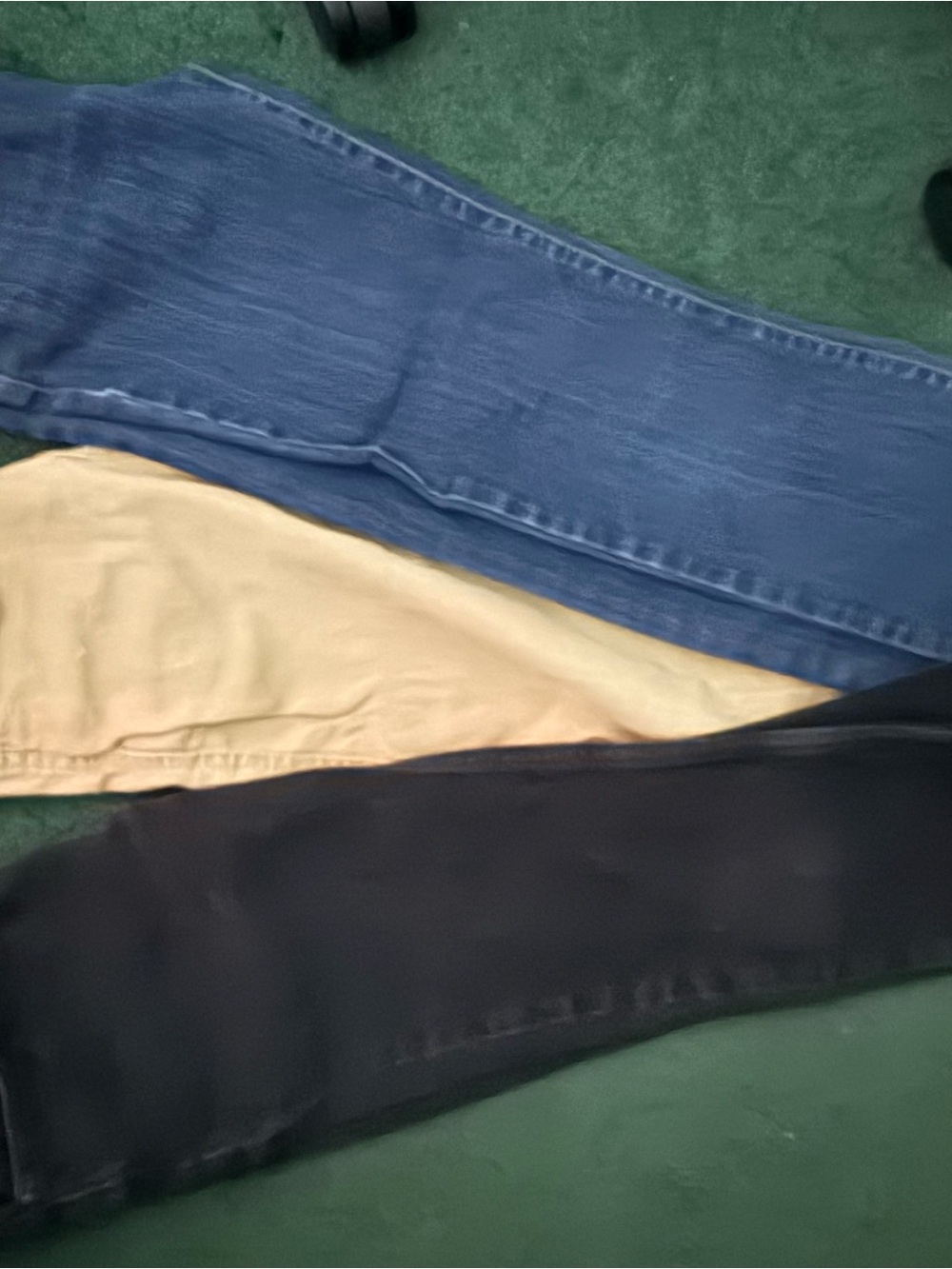 Tommy Hilfiger, Gymboreee, Arizona Skinny Jeans Trio — Blue, Beige & Black